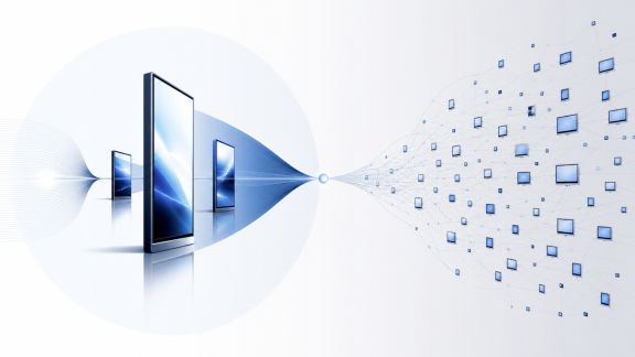 Comparer écrans premium et réseaux mass reach en DOOH