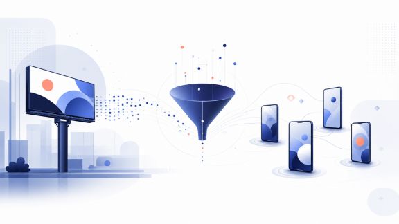 Tester la séquence mobile après exposition DOOH sans biais